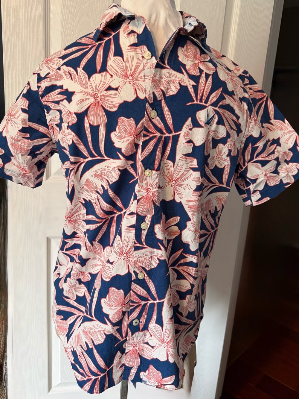Men’s Nautical Hawaiian Shirt